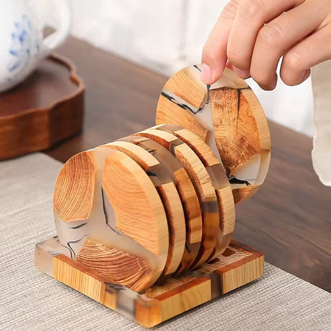 UNDERWOODEN - Sottobicchieri ecologici