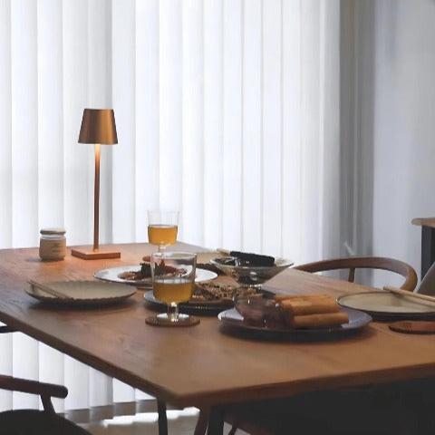 LUMINART 2 - Lampada da tavolo ricaricabile