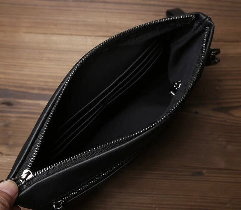 LUX - Pochette in vera pelle