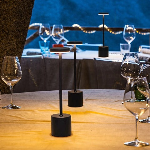 LUMINART 3 - Lampada da tavolo ricaricabile