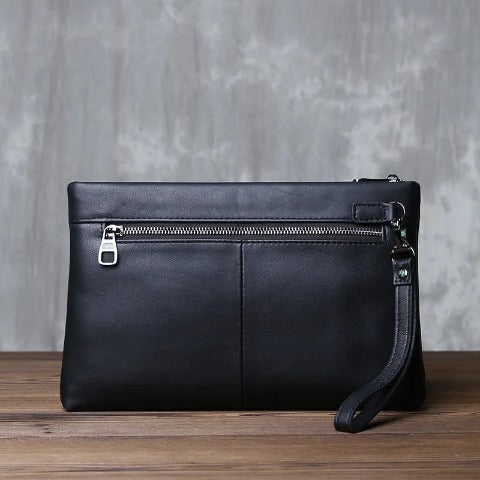 LUX - Pochette in vera pelle