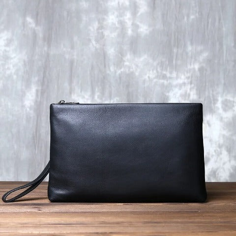 LUX - Pochette in vera pelle