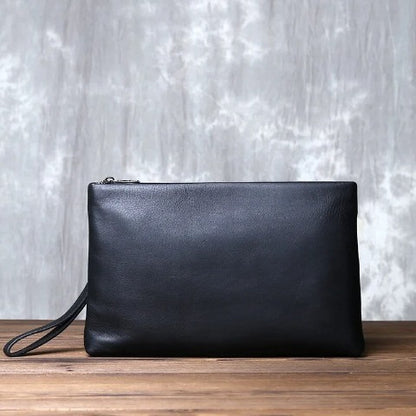 LUX - Pochette in vera pelle