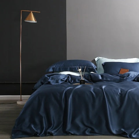 HARMONY SILK - Set matrimoniale 100% seta di gelso
